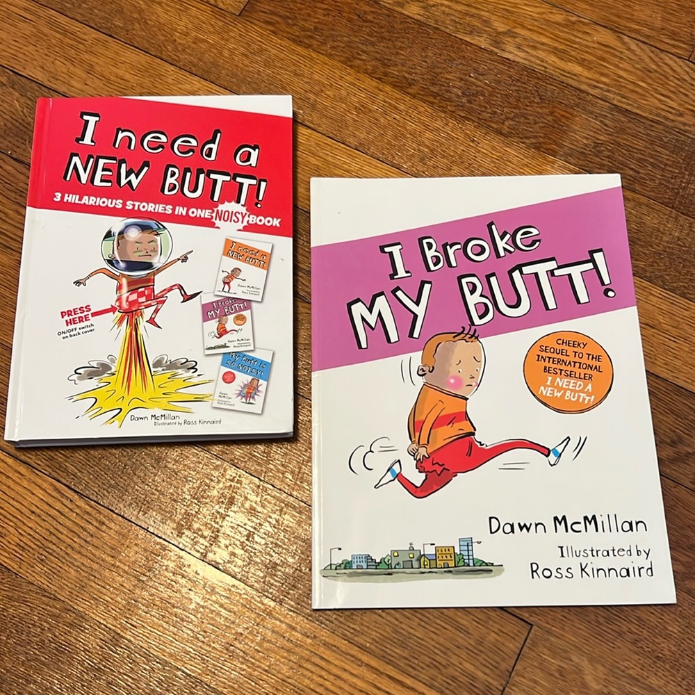 Butt Books by Dawn McMillan
